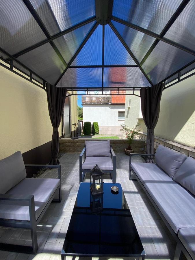 Ferienwohnung Am Schildautal-Mit Gartenlounge & Wlan Seesen Exteriör bild